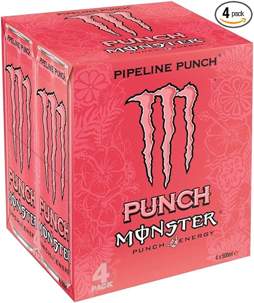Monster Energy Drink Pipeline Punch 500ml Pack