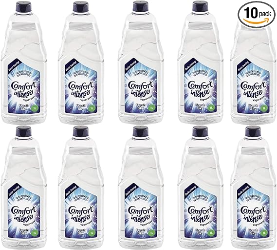 10 X COMFORT VAPORESSE IRONING WATER 1LT | 10 PACK BUNDLE