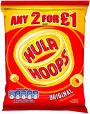 Hula Hoops Different of Flavour Pack of 32 x 34g
