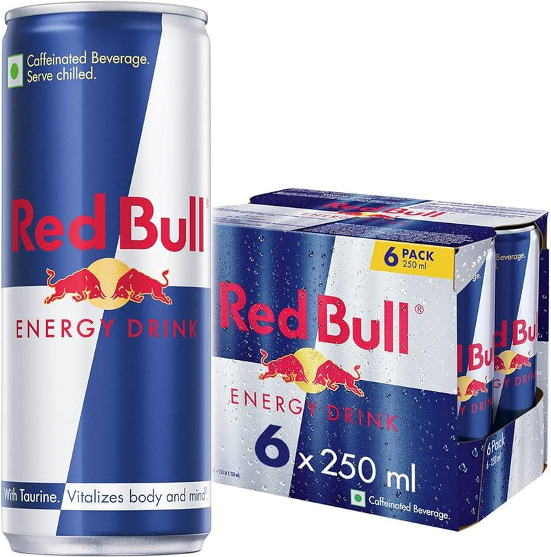 Red Bull Energy Drink  Pack of 250 ml can