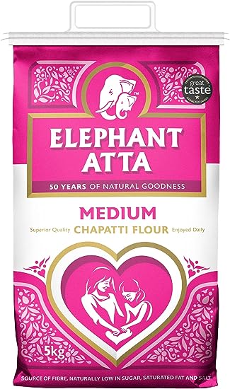 Elephant Atta Medium Chapatti Flour - 5kg