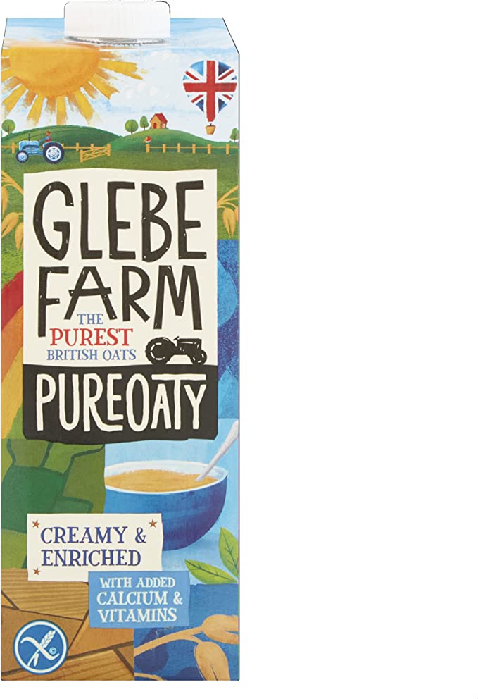 Glebe Farm Gluten Free Creamy & Enriched Oat Milk, 6 X 1LTR