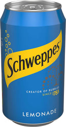 Schweppes Original Lemonade Pack of 24x330ml Cans