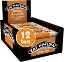 Eat Natural Almond & Apricot with Yoghurt Coating Protein Bars Pack of 12x40g