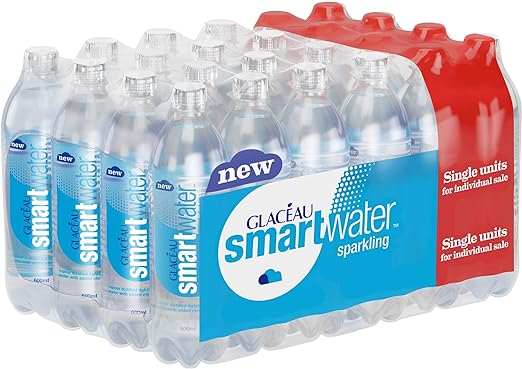 Glaceau Sparkling Smart Water - 24x600ml