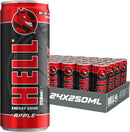 HELL Apple Energy Drink Can Pack of 24 x 250ml
