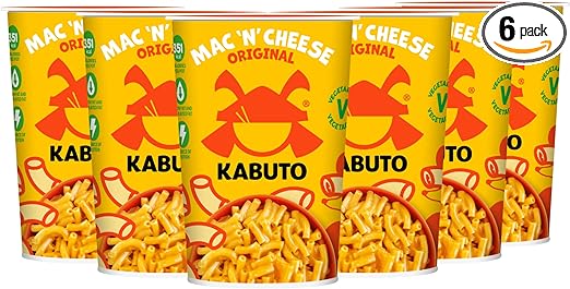 Kabuto original mac and cheese 6x85g