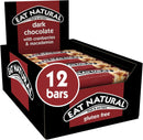Eat Natural Dark Chocolate with Cranberries & Macadamias Protein Bars Pack of 12x40g