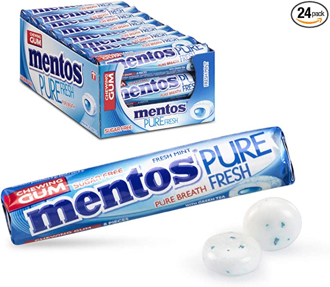 Mentos Gum Pure Fresh mint 24 X 8PC