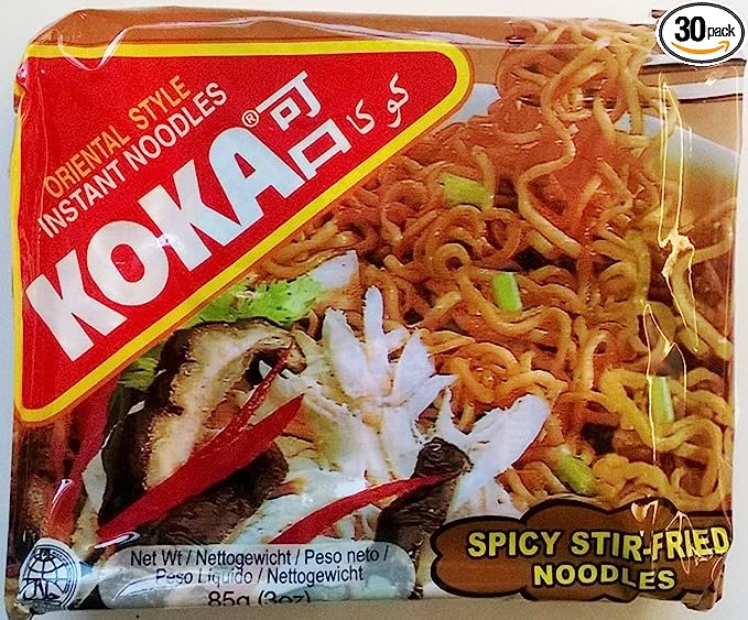 Koka Noodles Instant Stir Fry Flavour 85g x 30