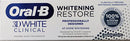 Oral B Clinical Whitening Restore Diamond Clean Toothpaste…