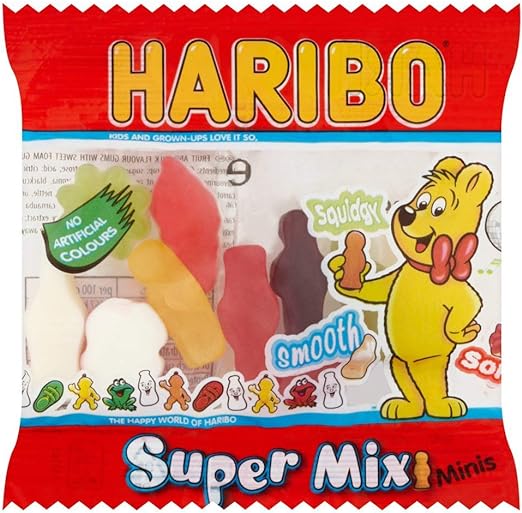 Haribo Supermix party sweets (Sharing bags & Tubs )