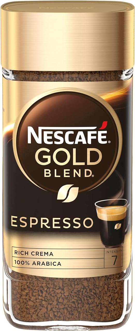 NESCAFÉ Gold Blend Espresso Instant Coffee (Pack of 6 x 95g)