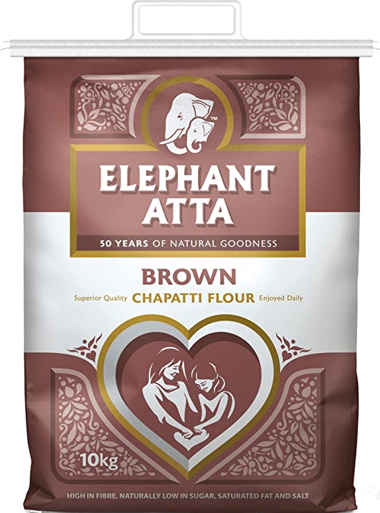 Elephant Atta Brown Chapatti Flour - 10kg