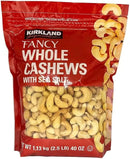 Kirkland Signature Fancy Whole Cashews Pack of 1 x 1.13kg