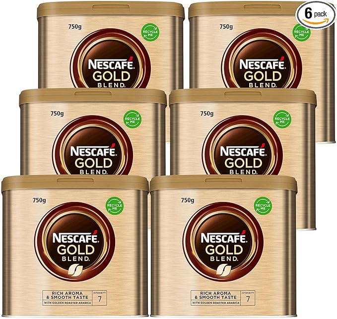 Nescafe Gold Blend Pack of 6x750g