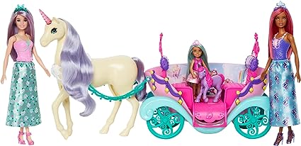 Barbie Dreamtopia Carriage & Unicorn Set (3+ Years)