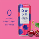 DASH Water Cherry Sparkling Spring Water cans 12 x 330ml