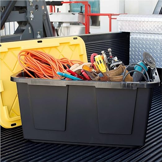 Greenmade  Storage Bin Tote with lid 102ltr