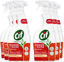 CIF Power & Shine Kitchen Spray Pack of 6x700ml