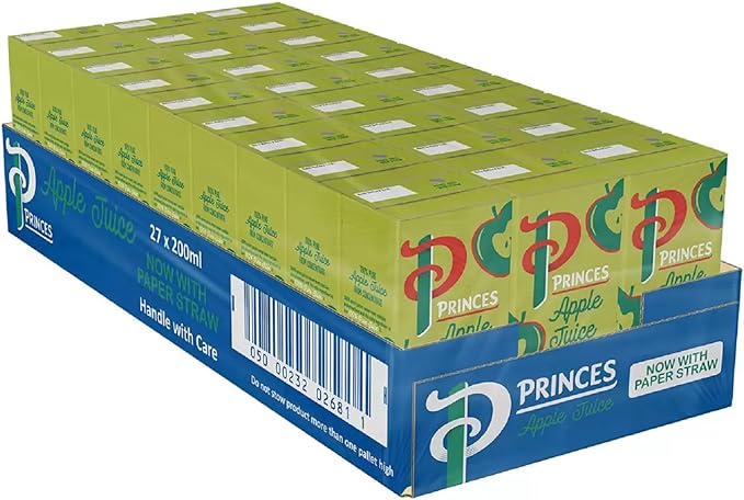 Princes Apple Juice, 27 x 200ml