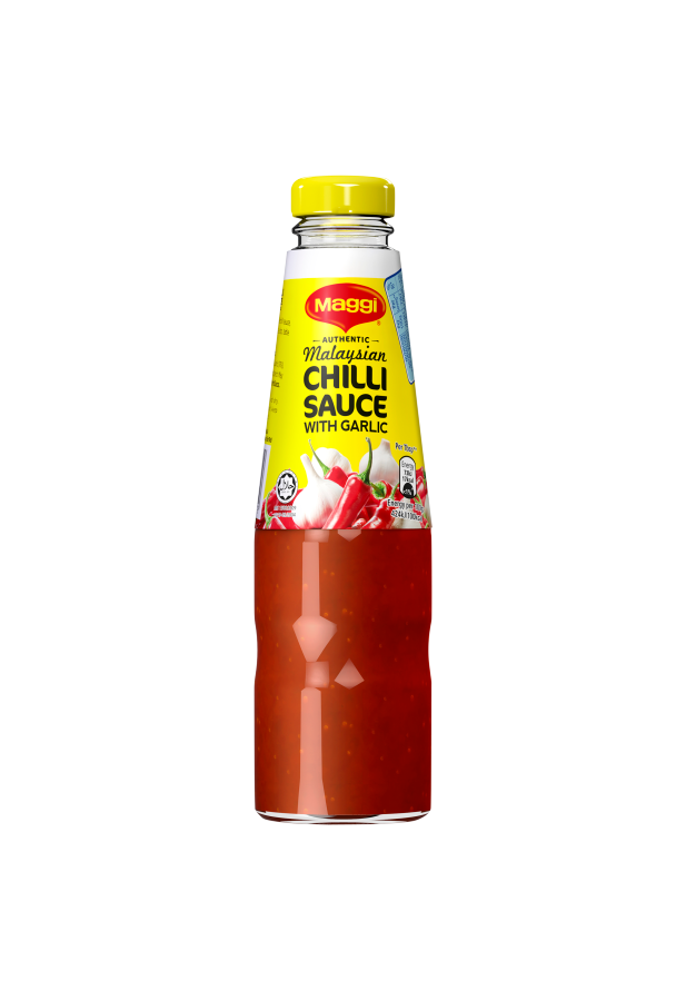 Maggi Authentic Malaysian Chilli Sauce with Garlic Pack of 6 x 305g
