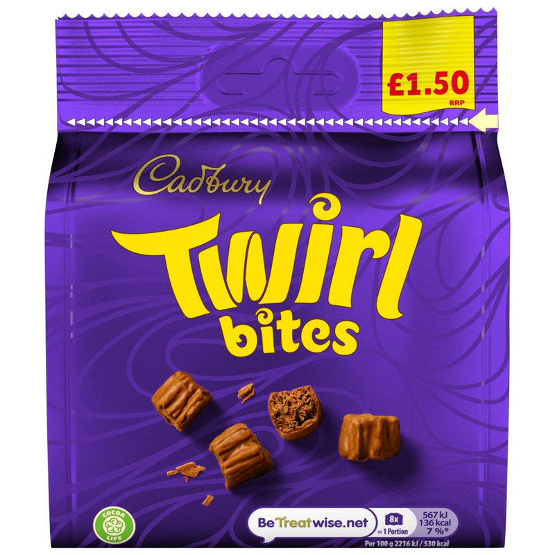 Cadbury Twirl Bites Pack of 10x85g