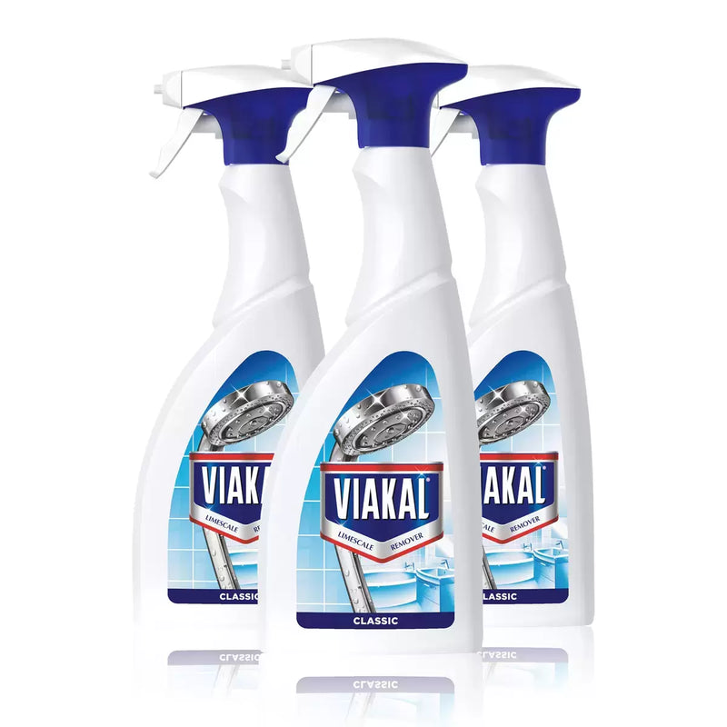 Viakal Limescale Removal Spray Pack of 3 x 750ml