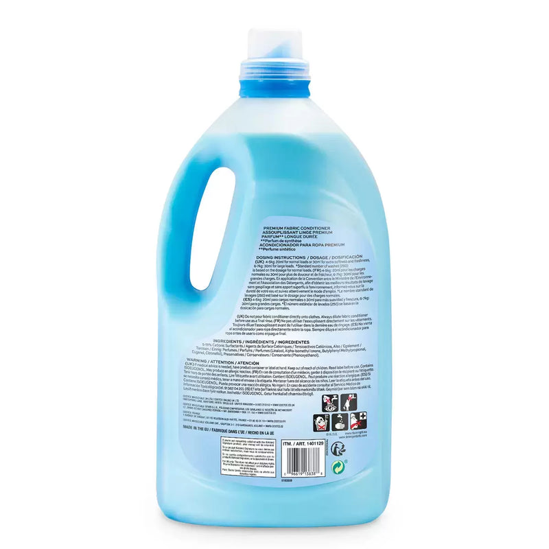 Kirkland Signature Ultra Soft Spring Breeze Fabric Conditioner Pack of 5 Litres (250 Wash)