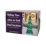 6ft (1.8m) Indoor Outdoor Twinkling Christmas Tree with  Lights of 220 LED