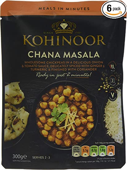 Kohinoor Chana Masala, 300 g, Pack of 6