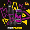 KA Sparkling Black Grape Bottle Drink Pack of 12x500ML