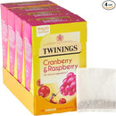 Twinings Cranberry and Raspberry 80 Tea Bags (pack of 4 x 20 Tea Bags)