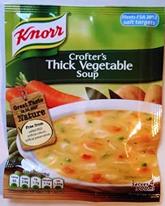 Knorr Crofter's Thick Vegetable Soup - 9 x 75g
