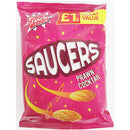 Golden Wonder Saucers Prawn Cocktail Crisps Pack of 18 x 40g