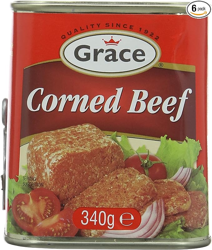Grace corned beef 6x340g