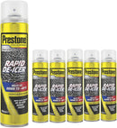 Prestone Rapid De-Icer Spray For Windscreen -40ᵒC Pack of 6x660ml