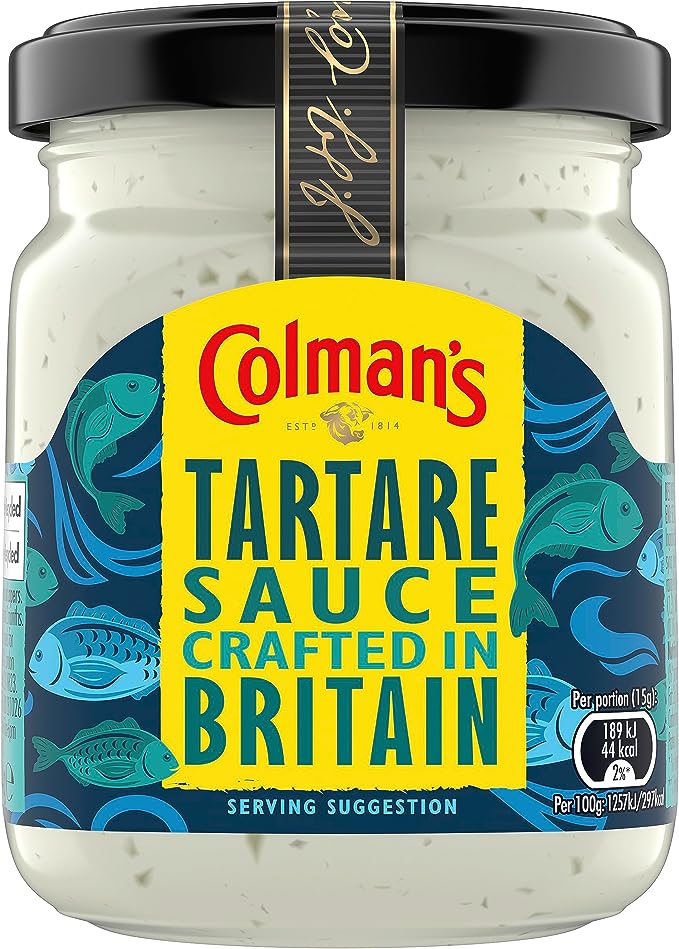 Colmans Sauce Jar Tartare 8 x 144 gm