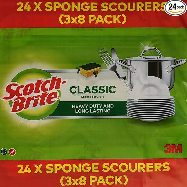 Scotch-Brite Heavy Duty Scrub Sponge Value Pack - 6 Count - View #2