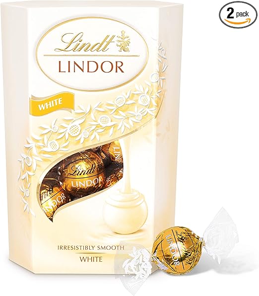 Lindt Lindor White Chocolate Truffles 1 X 200GM