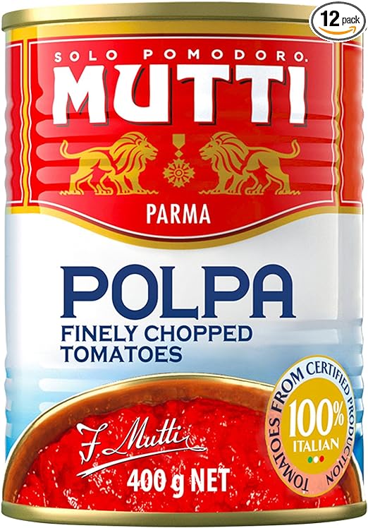 Mutti Finely Chopped Tomatoes Pack of 12x400g