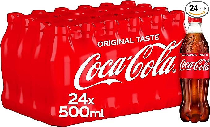Coca cola original Soft Drink 500ml Pack bottles