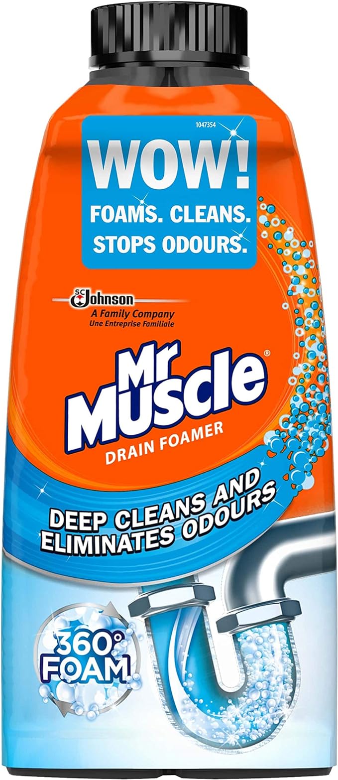 Mr Muscle Drain Foamer - Pack of 6 X 500ml
