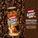 Kopiko Lucky Day Ready-to-Drink Coffee 180ml x 6 Bottles | Smooth & Energising Coffee