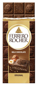 Ferrero Rocher Tablet Milk Choclate Pack of 8x90g