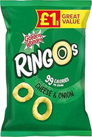 Golden Wonder Ringos Pack of 18 x 40g