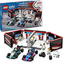 LEGO City F1® Garage & MercedesAMG & Alpine Cars  Model 60444 Pack of 1