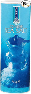Costa Coarse Sea Salt - 10x750g
