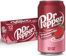 Dr Pepper Strawberries and Cream Pack of 12x355ml
