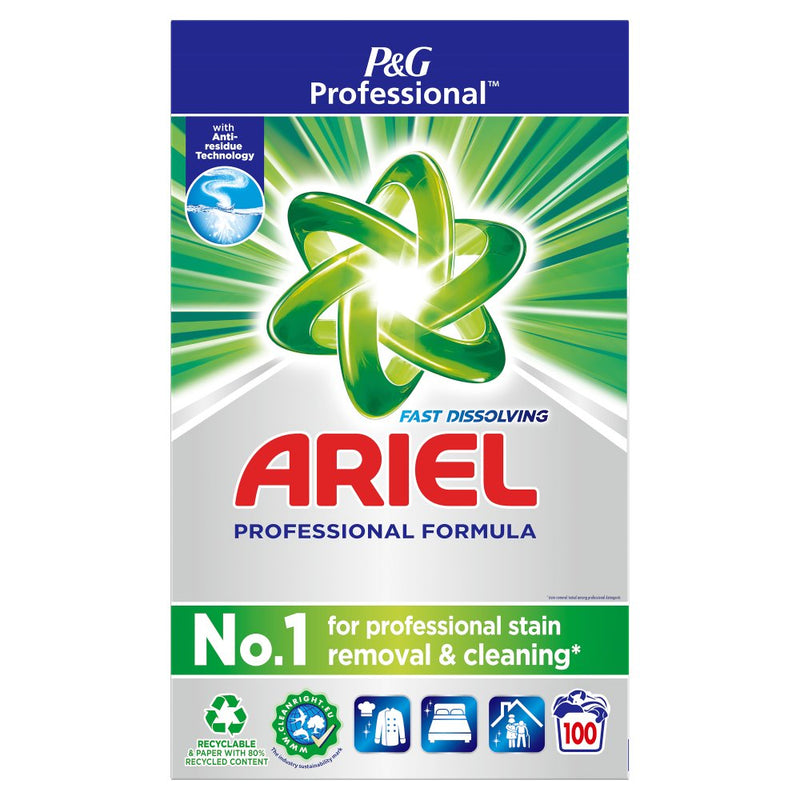 Ariel Professional Washing Powder Regular Pack of 100 washes